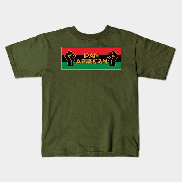 Pan African Kids T-Shirt by Merch House